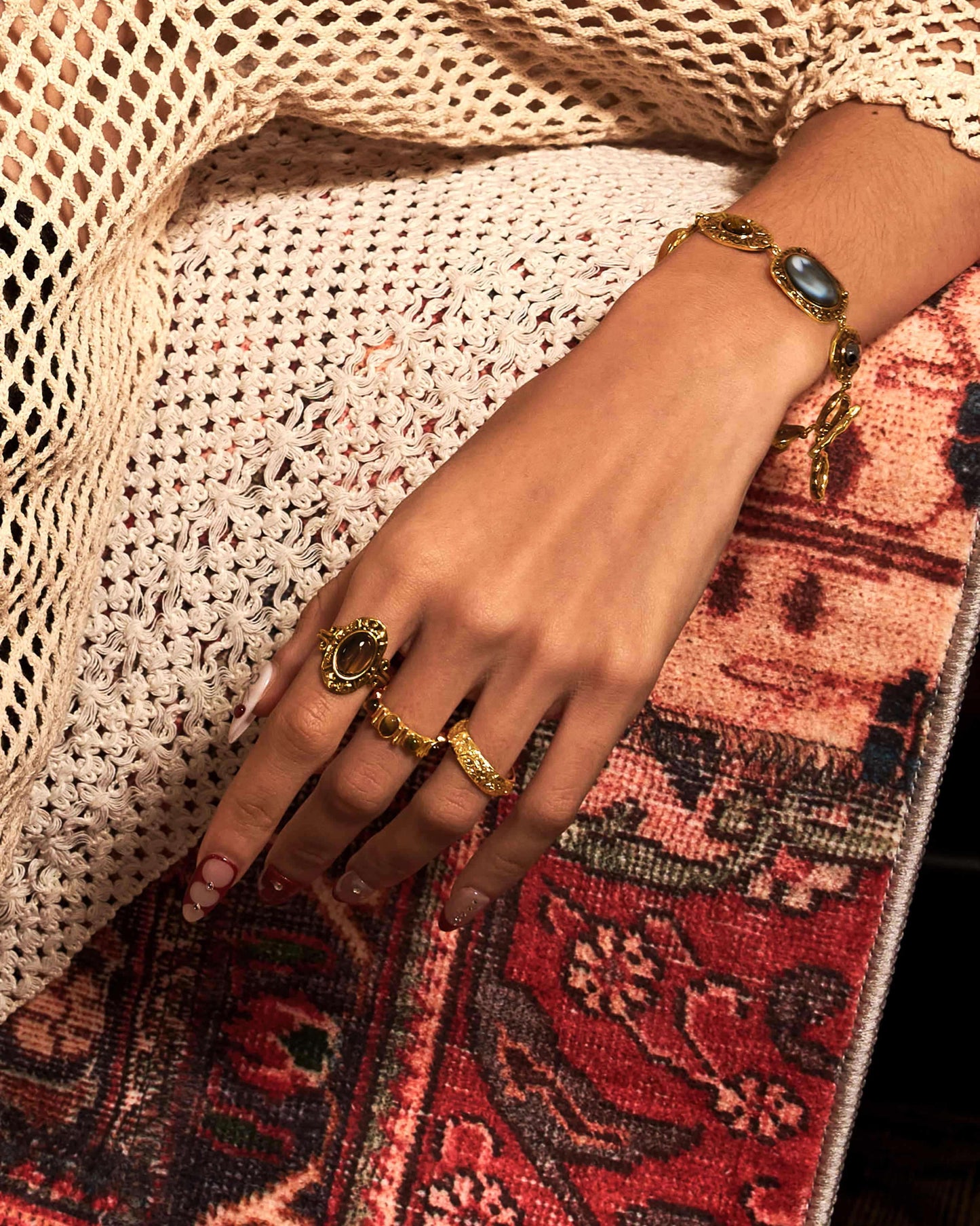 Tiger's Eye Savannah Ring