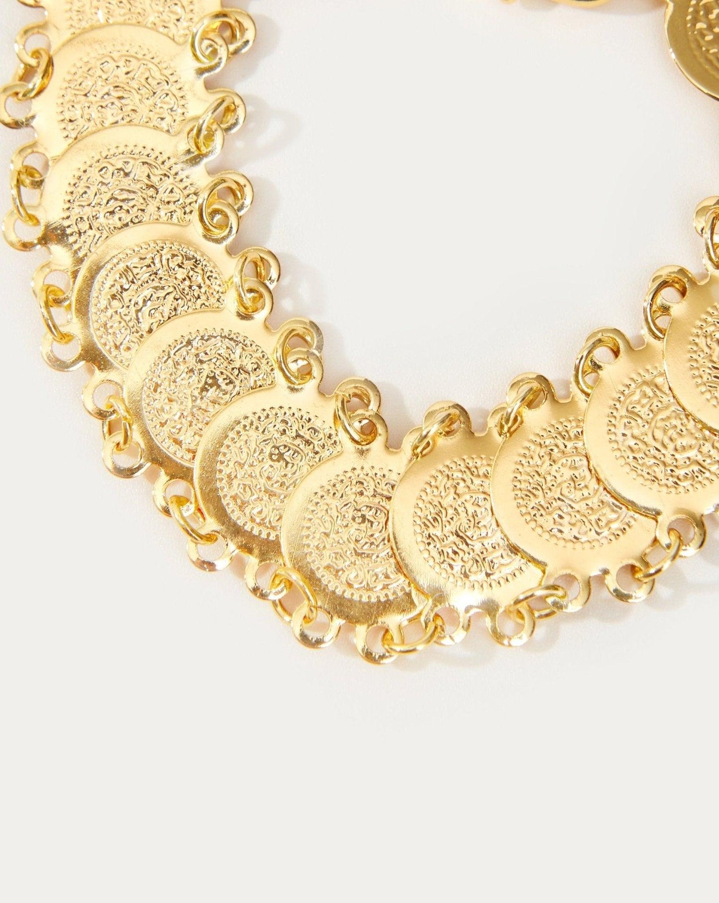 Gold Coin Bracelet