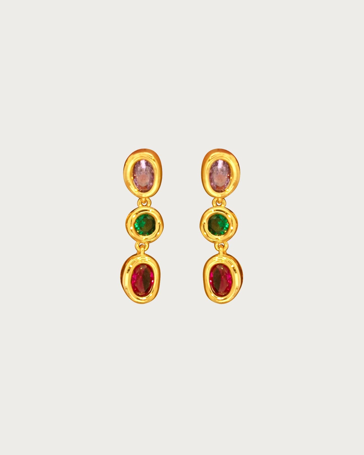 Iridescent Drop Earrings