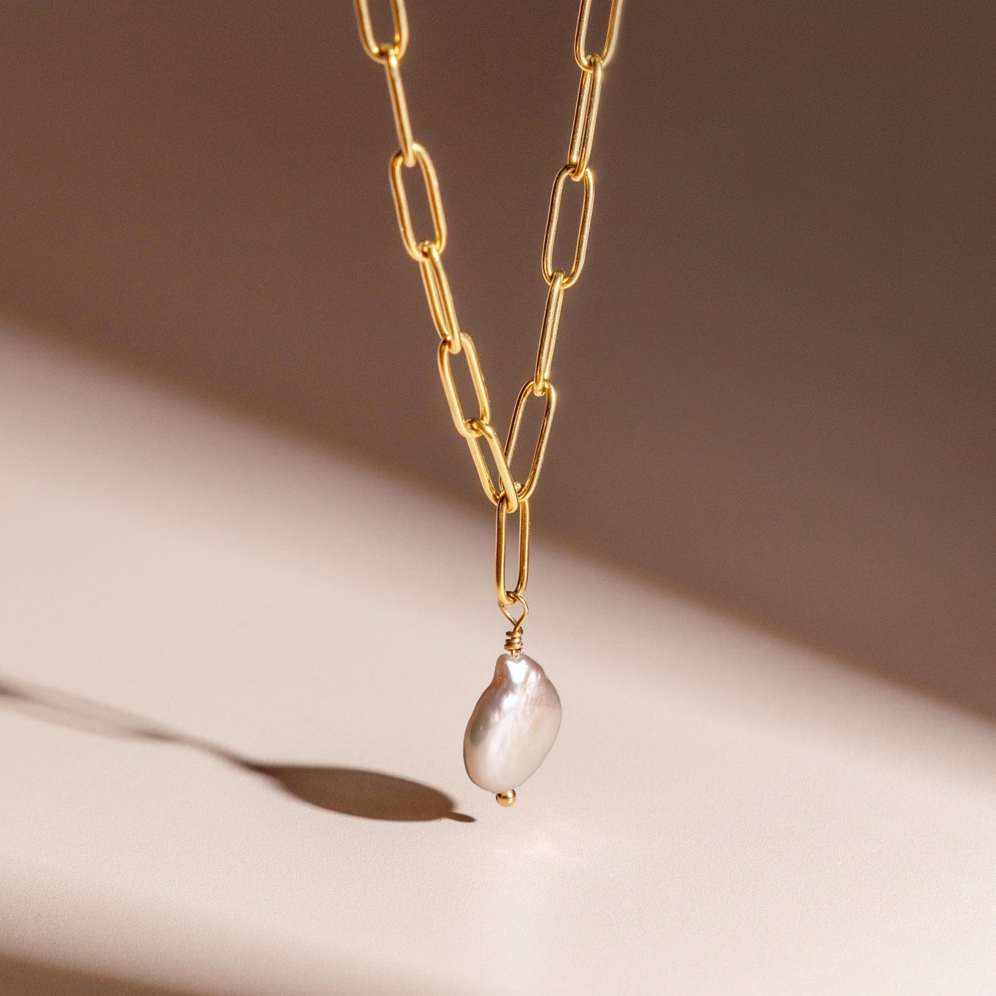 Collier de perles Keshi