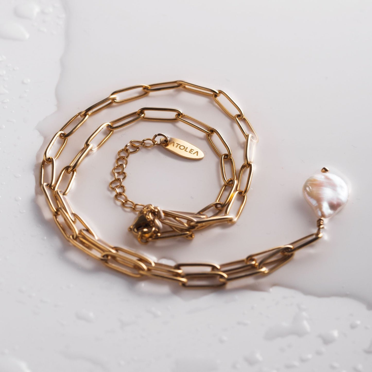 Collier de perles Keshi