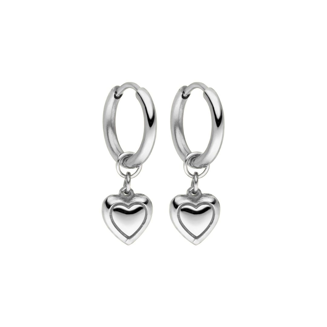 Boucles d'oreilles coeur