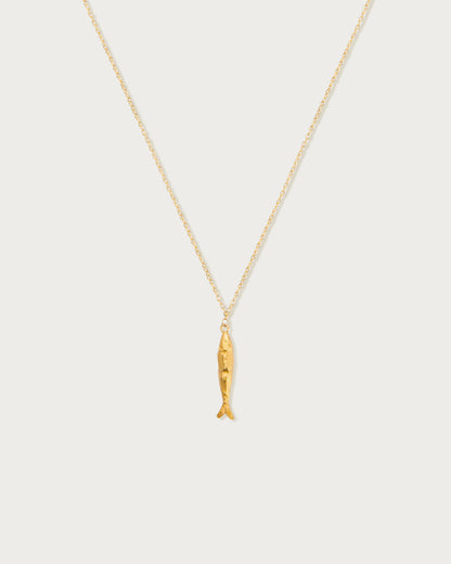 Collier Anchois en Or