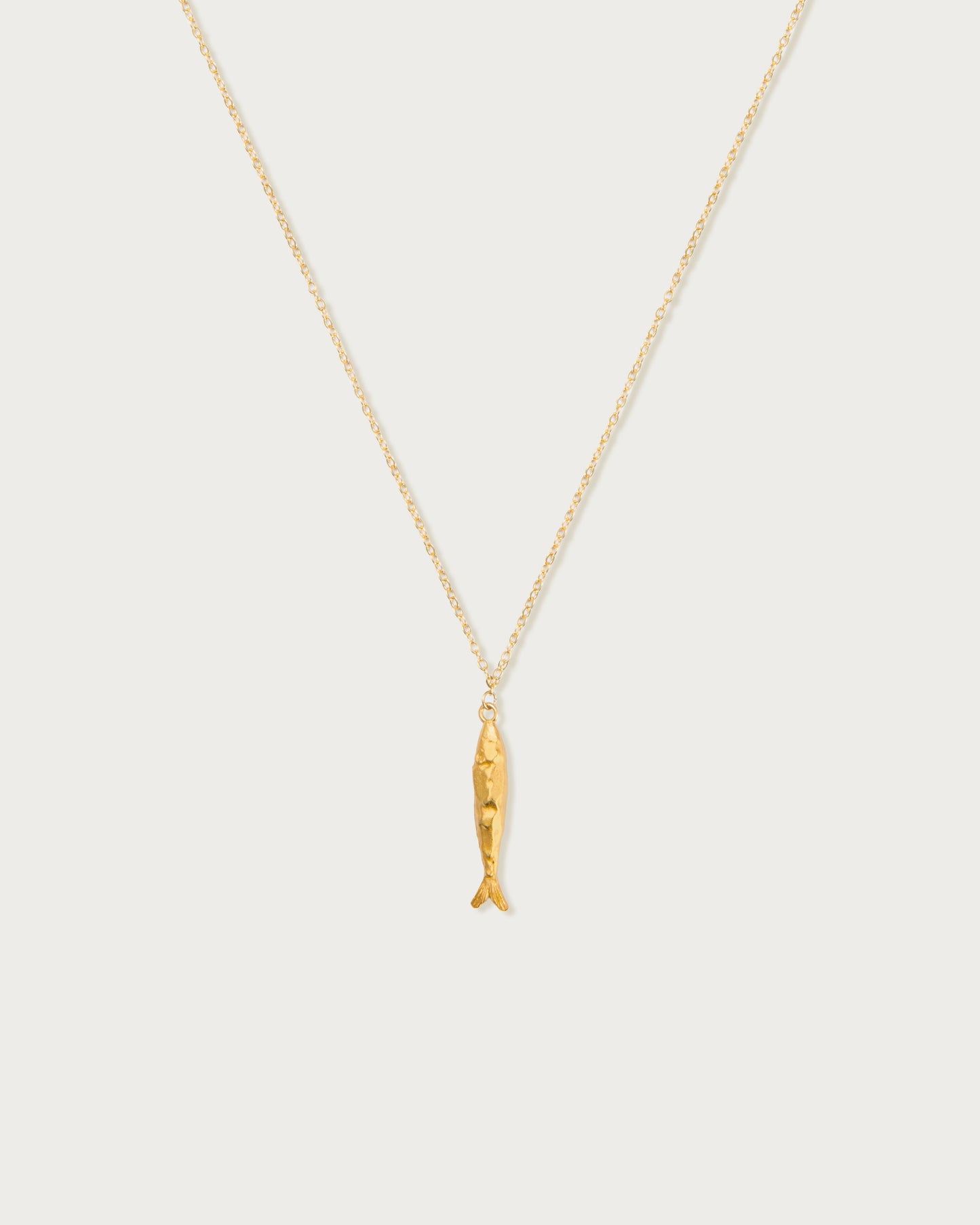 Collier Anchois en Or