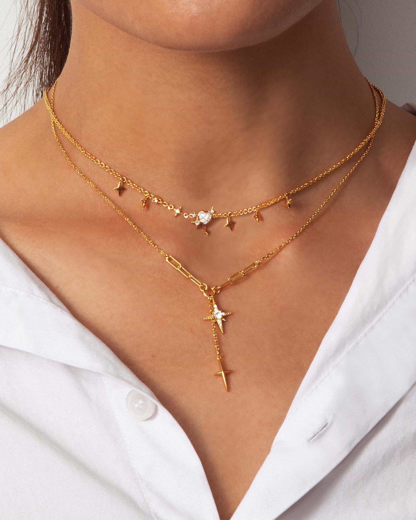 Melissa Gold Star Necklace