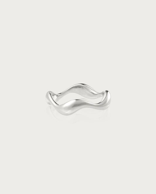 Bague Vague en Argent