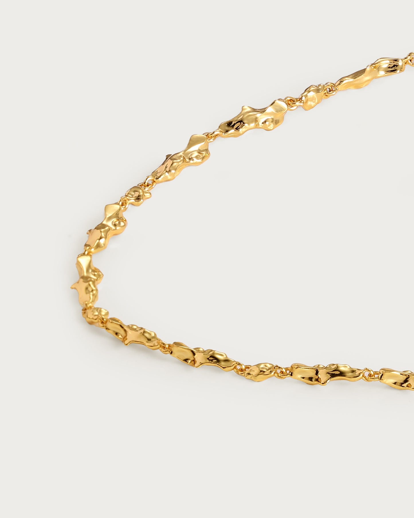 Gold Clusters Necklace