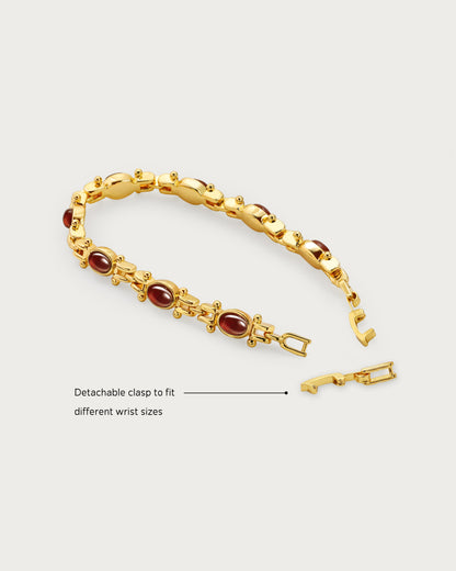 Tess's Treasure Carnelian Bracelet