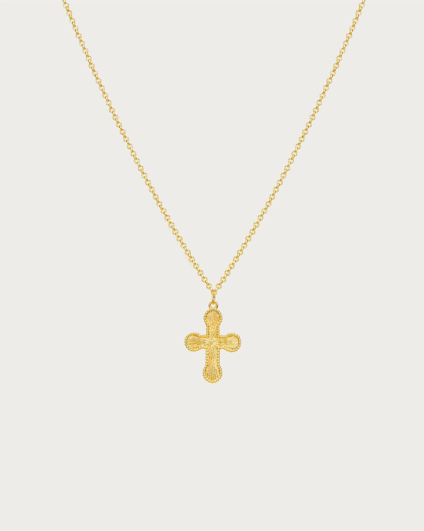 Mini Cross Pendant Necklace