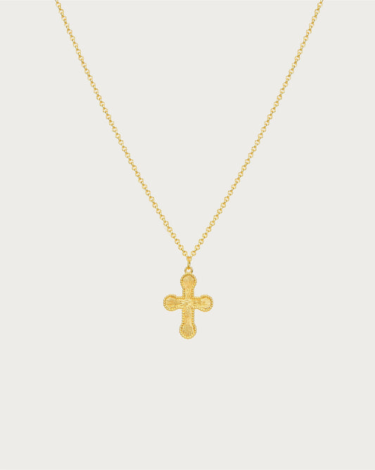 Mini Cross Pendant Necklace