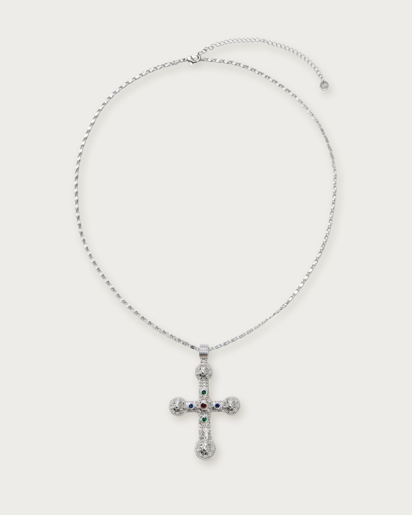 XL Cross Chain in Silver