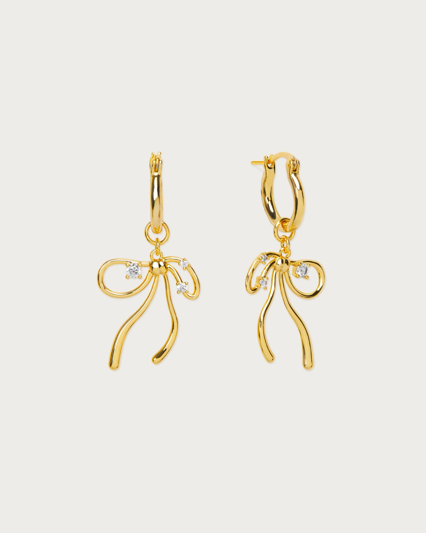 The Miffy Earrings in Gold