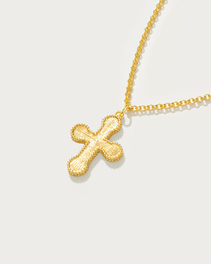 Mini Cross Pendant Necklace