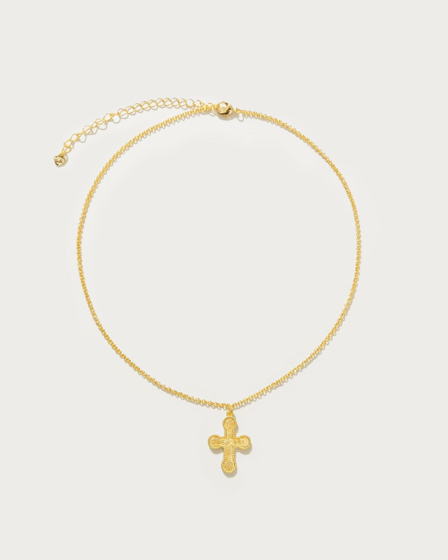 Mini Cross Pendant Necklace