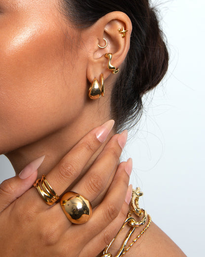 Gold Waterdrop Earrings