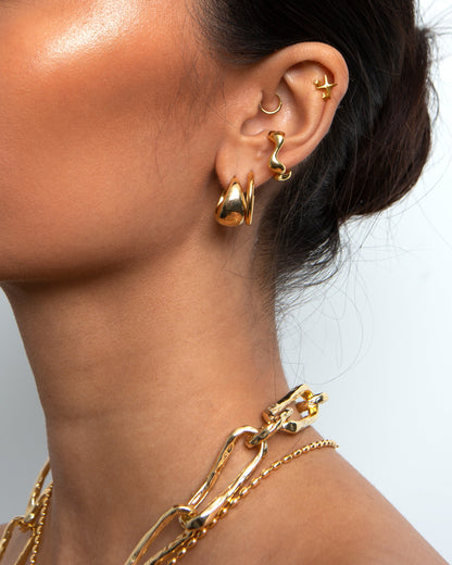 Gold Waterdrop Earrings