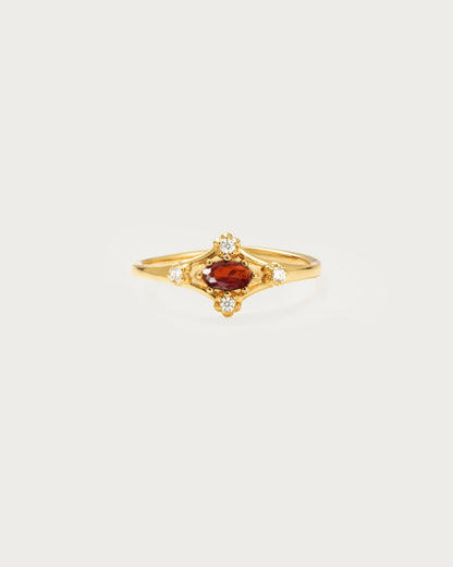 Juliet Garnet Ring