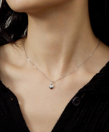 Collier Audrey Coeur en Argent