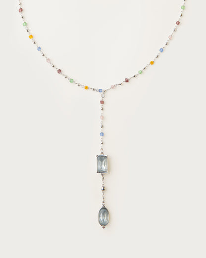 Collier Lariat Céleste en Argent