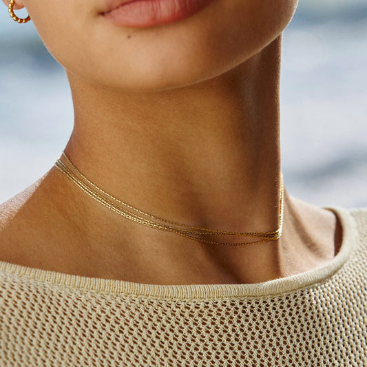 "Riviera" Layered Choker