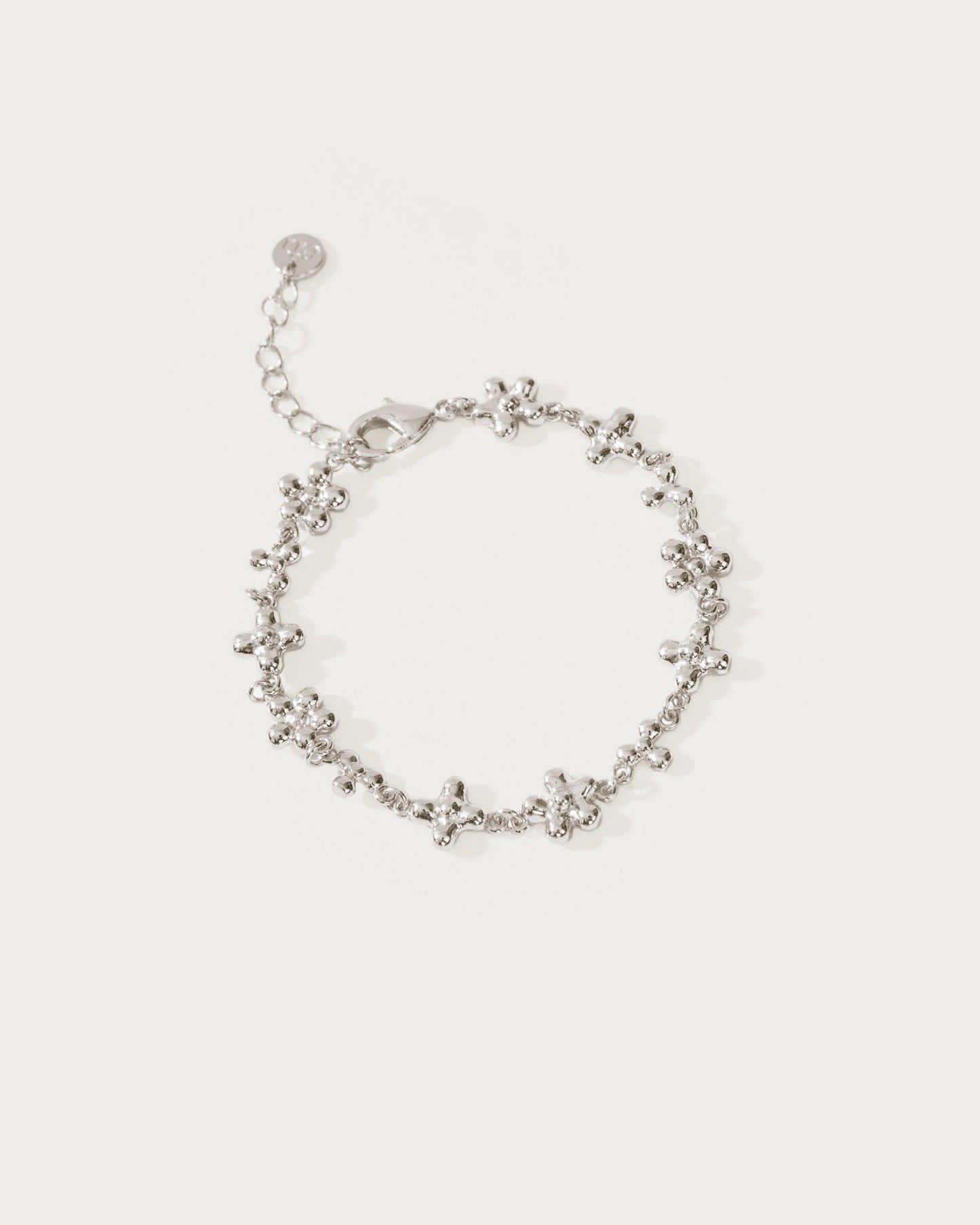 Bracelet Daisy Molécule en Argent