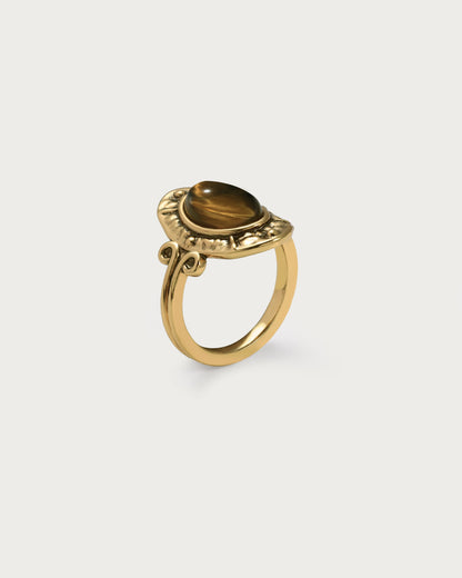 Tiger's Eye Savannah Ring