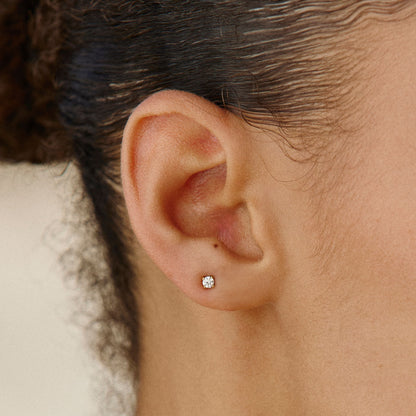 Diamond Stud Earrings