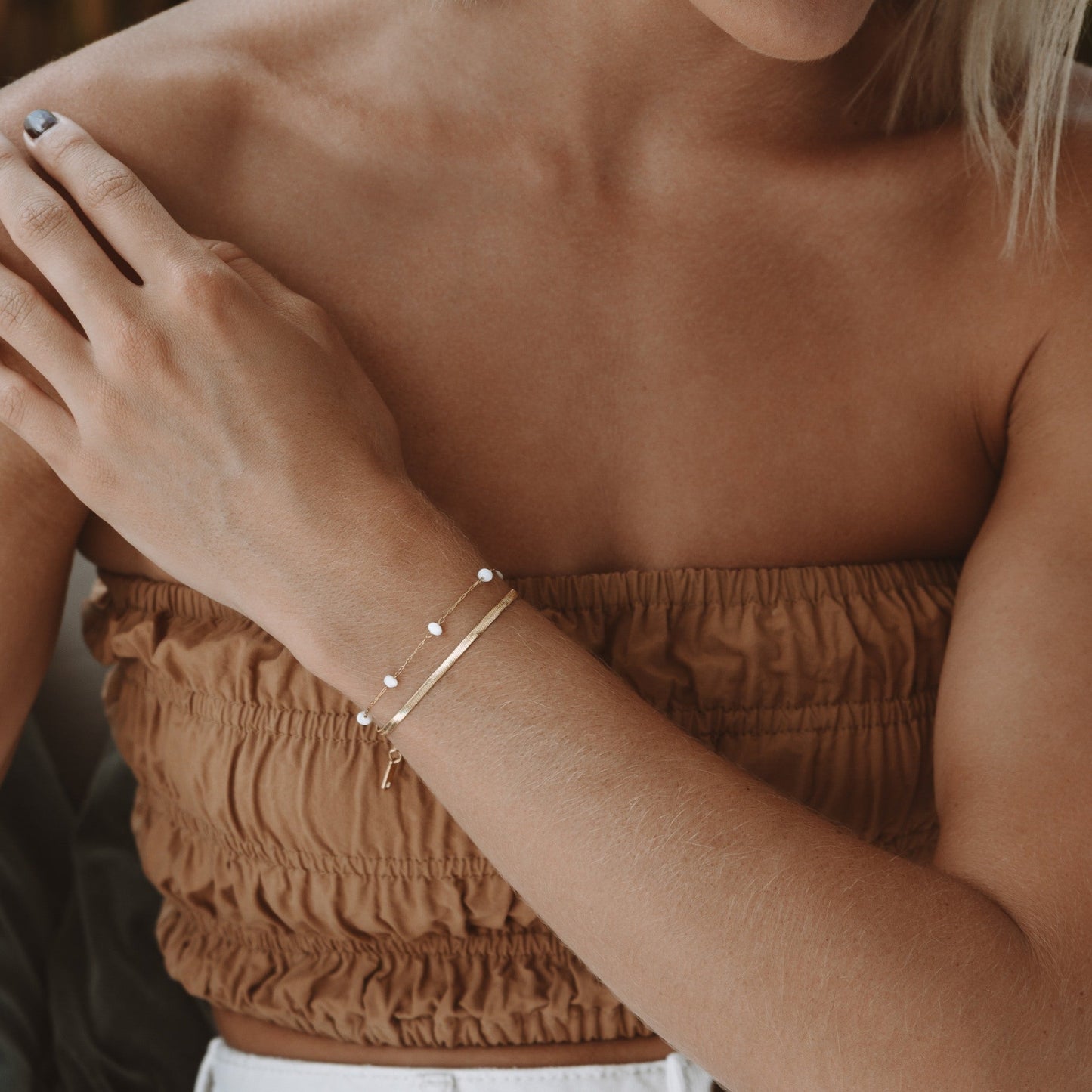 "Santorini" Layered Bracelet