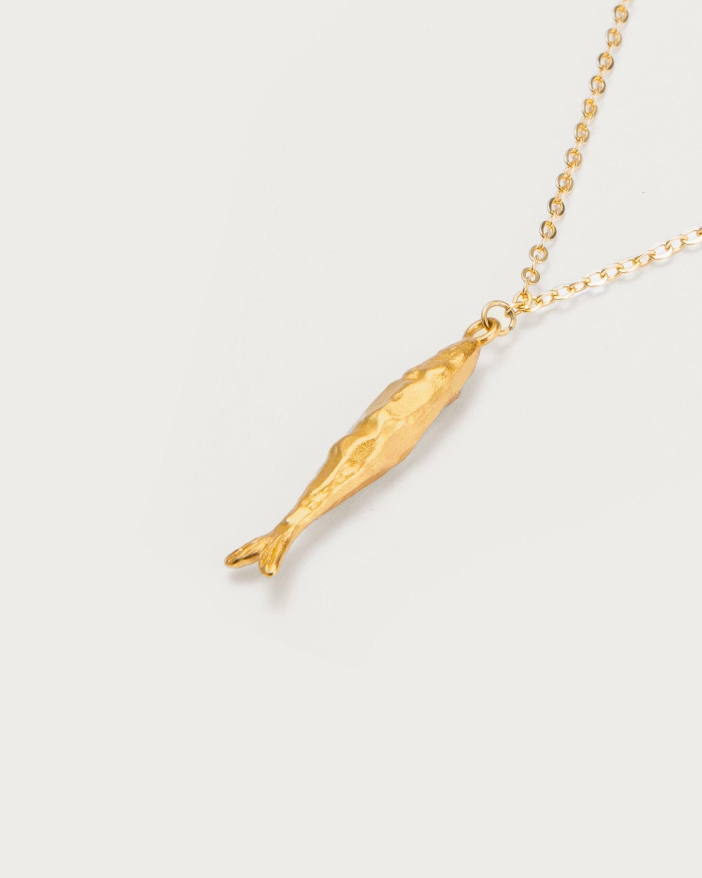 Collier Anchois en Or