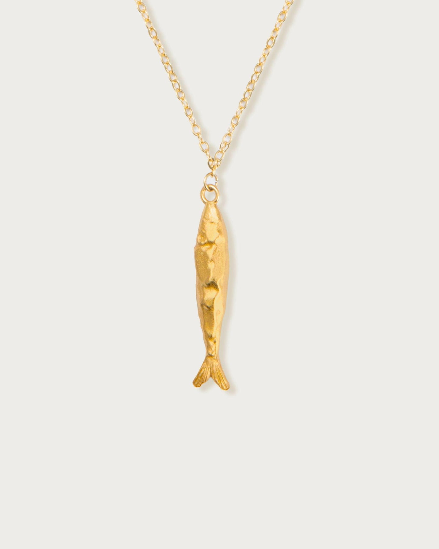 Collier Anchois en Or