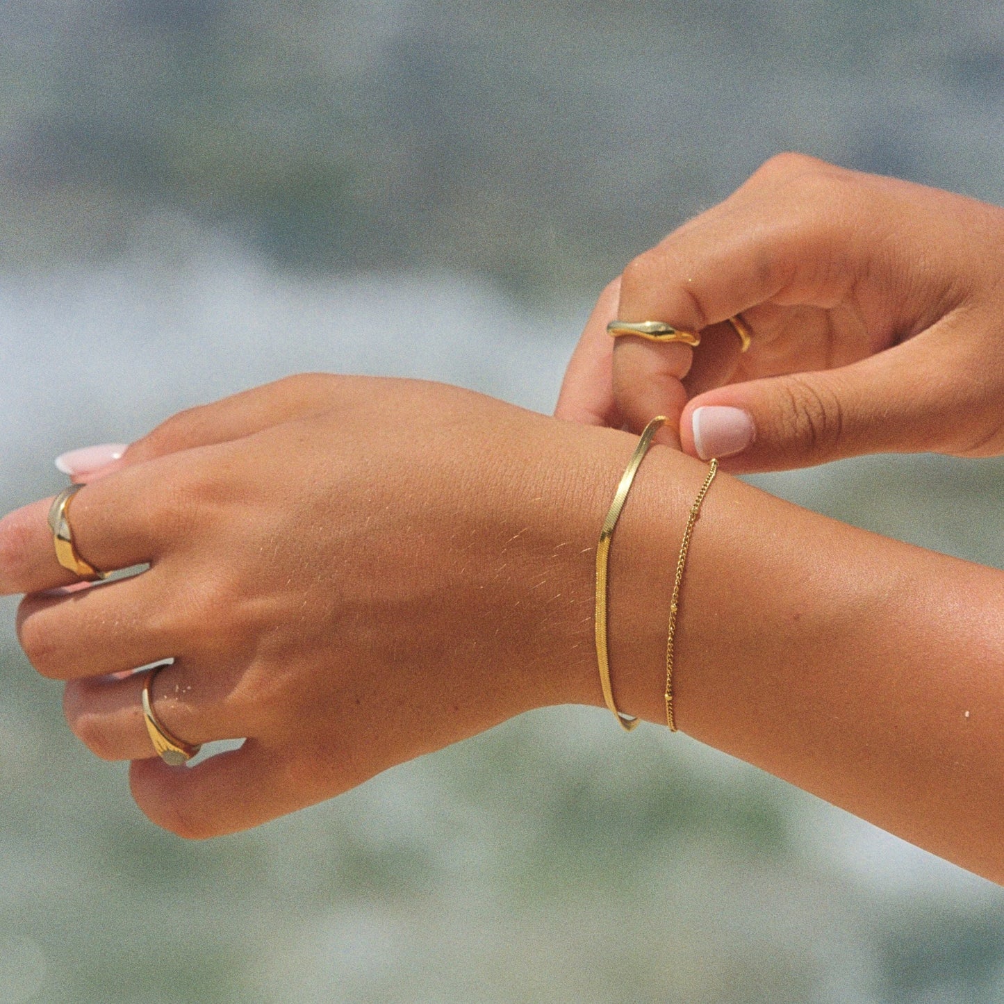 Bracelet à plusieurs niveaux pour tous les jours 