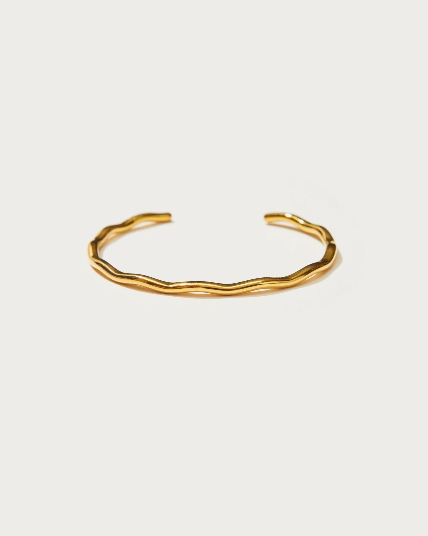 Golden Wave Bangle