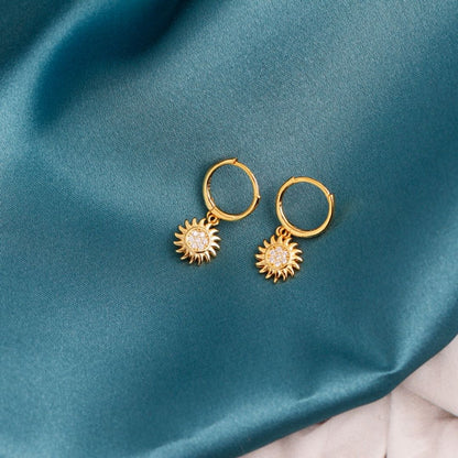 Helios Hoop Earrings