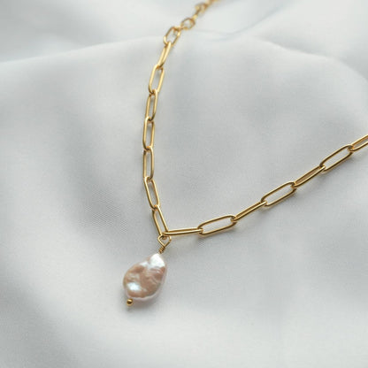 Keshi Pearl Necklace