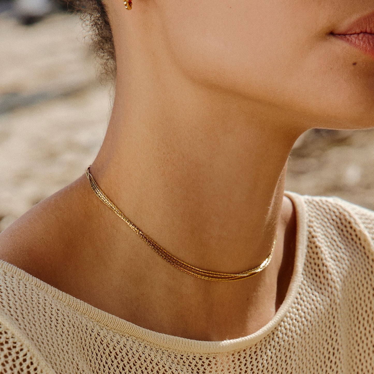 "Riviera" Layered Choker