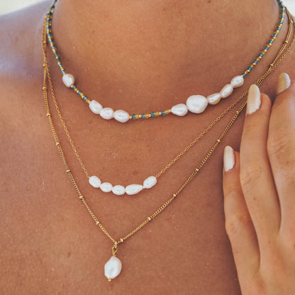 Dainty Freshwater Pearl Necklace