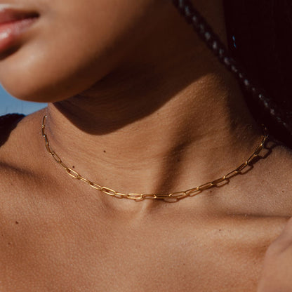 "Cozumel" Paperclip Choker