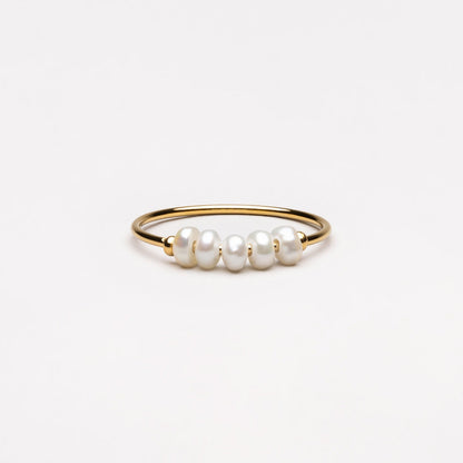 Mini Pearls Ring