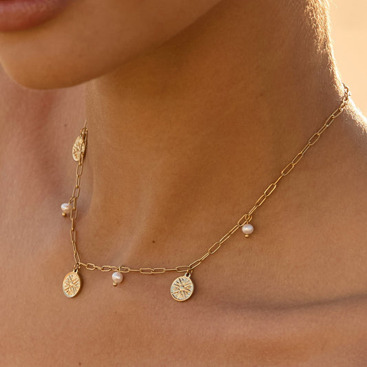 Collier ras du cou Golden Hour 