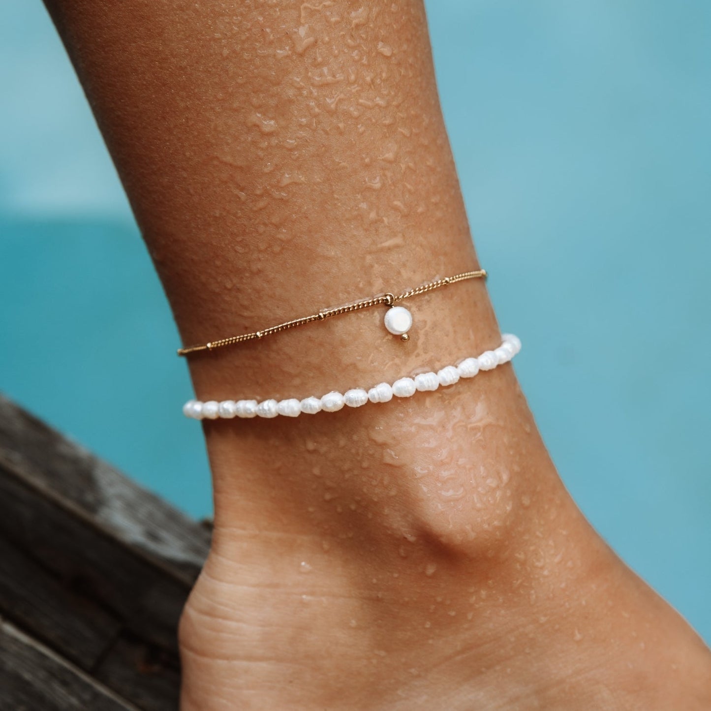 Pearly Anklet