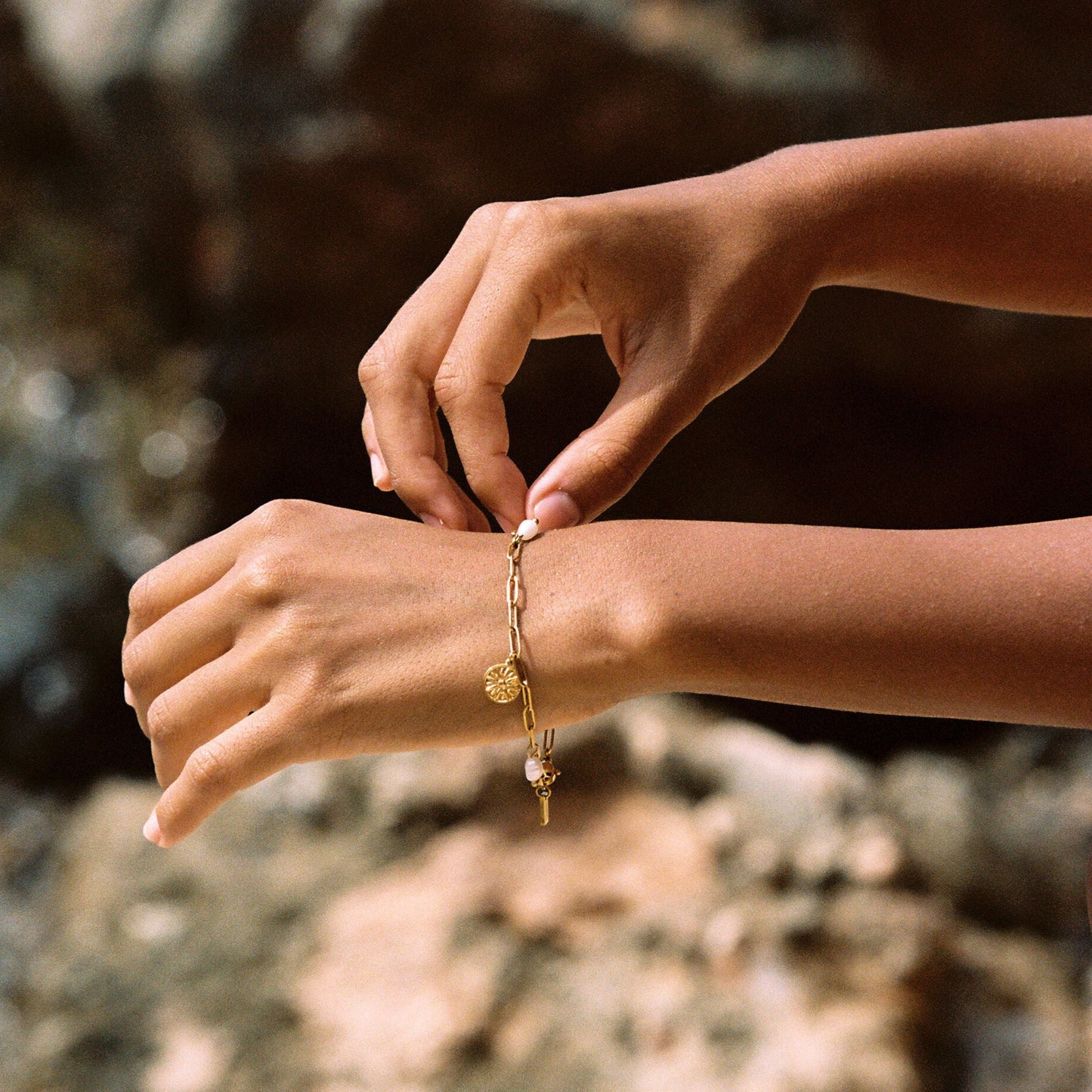 Bracelet Soleil Doré 