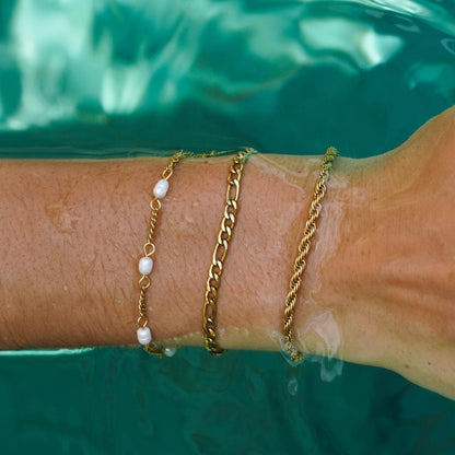 Bracelet de perles d'eau douce "Lovina" 