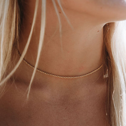 "Calvi" Rope Chain Necklace