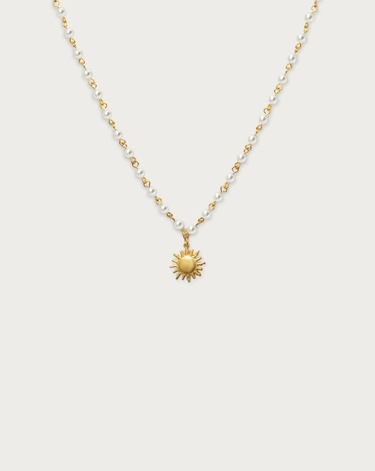 Sunshine Pearl Necklace