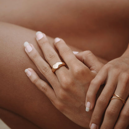 Heart Signet Ring