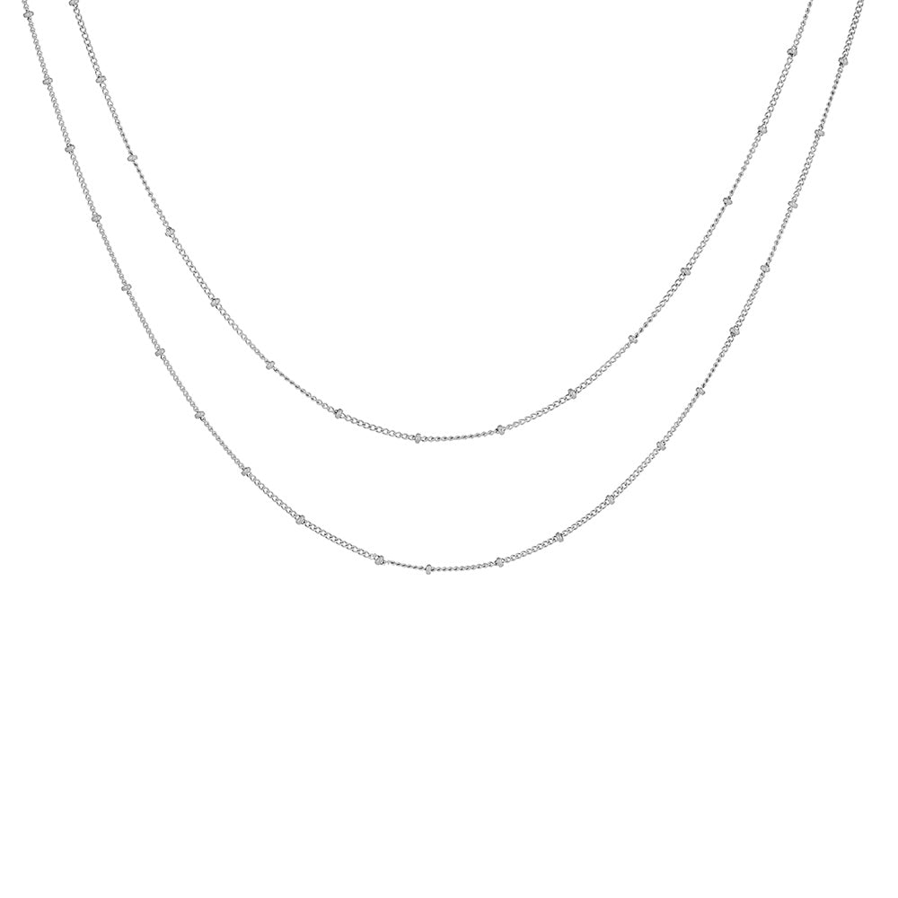 Collier ras du cou à plusieurs niveaux « Ornos » 