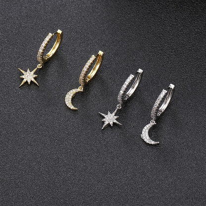 Boucles d'oreilles "Nuit d'été" 