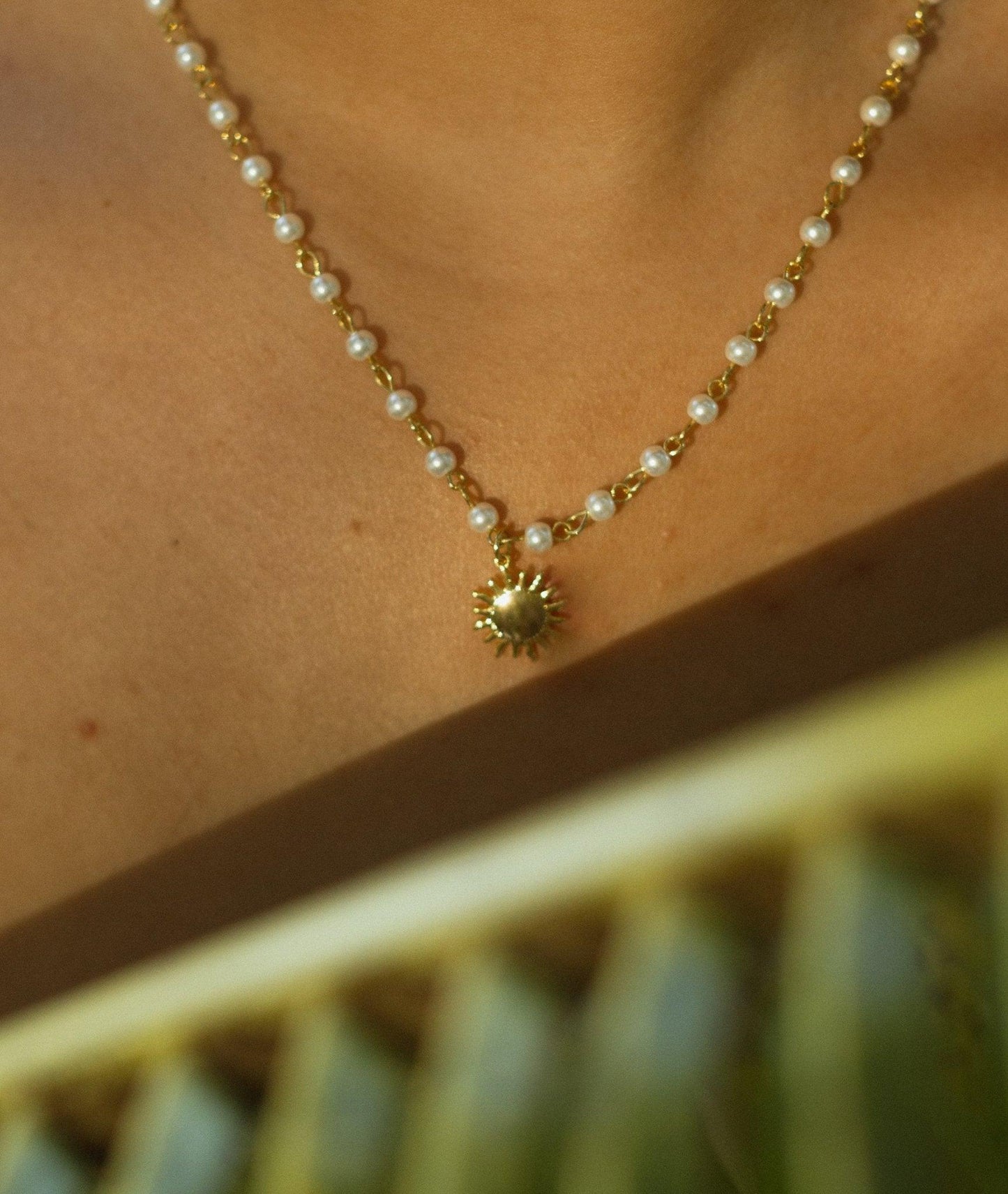 Collier de perles Sunshine 