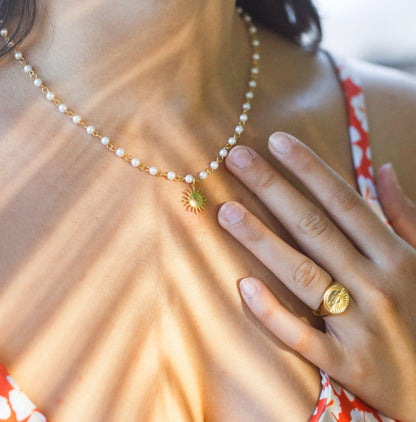 Collier de perles Sunshine 