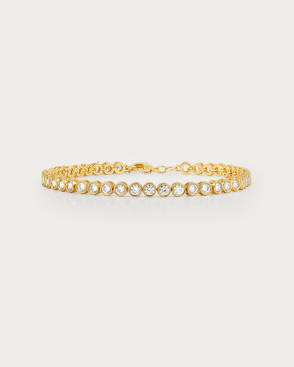 Tennis Bracelet in Gold